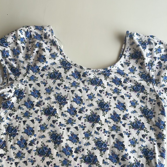 Vintage Forever 21 Los Angeles floral baby tee - Picture 4 of 5